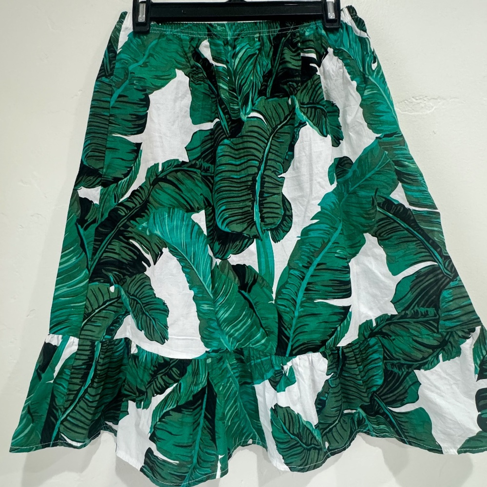 Skirt with Palms